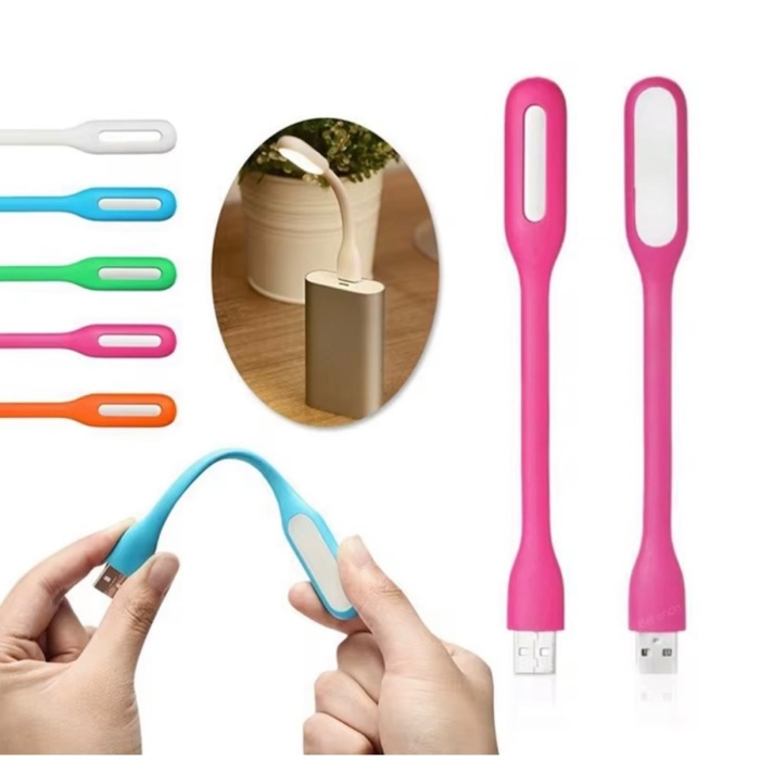 ® Yeni Ürün USB Mini LED Lamba 4’Adet PaketEsnek ve Taşınabilir Gece Lambası